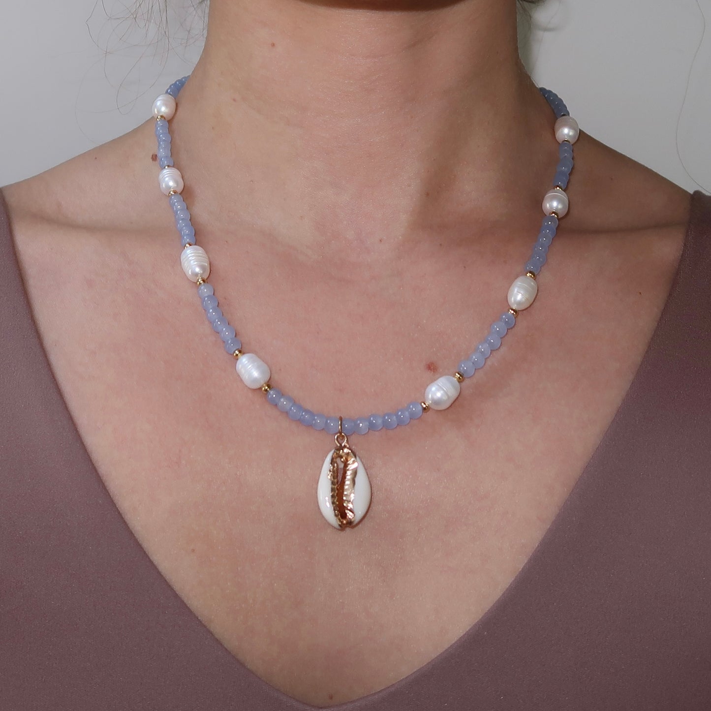 BLUE CRUSH NECKLACE