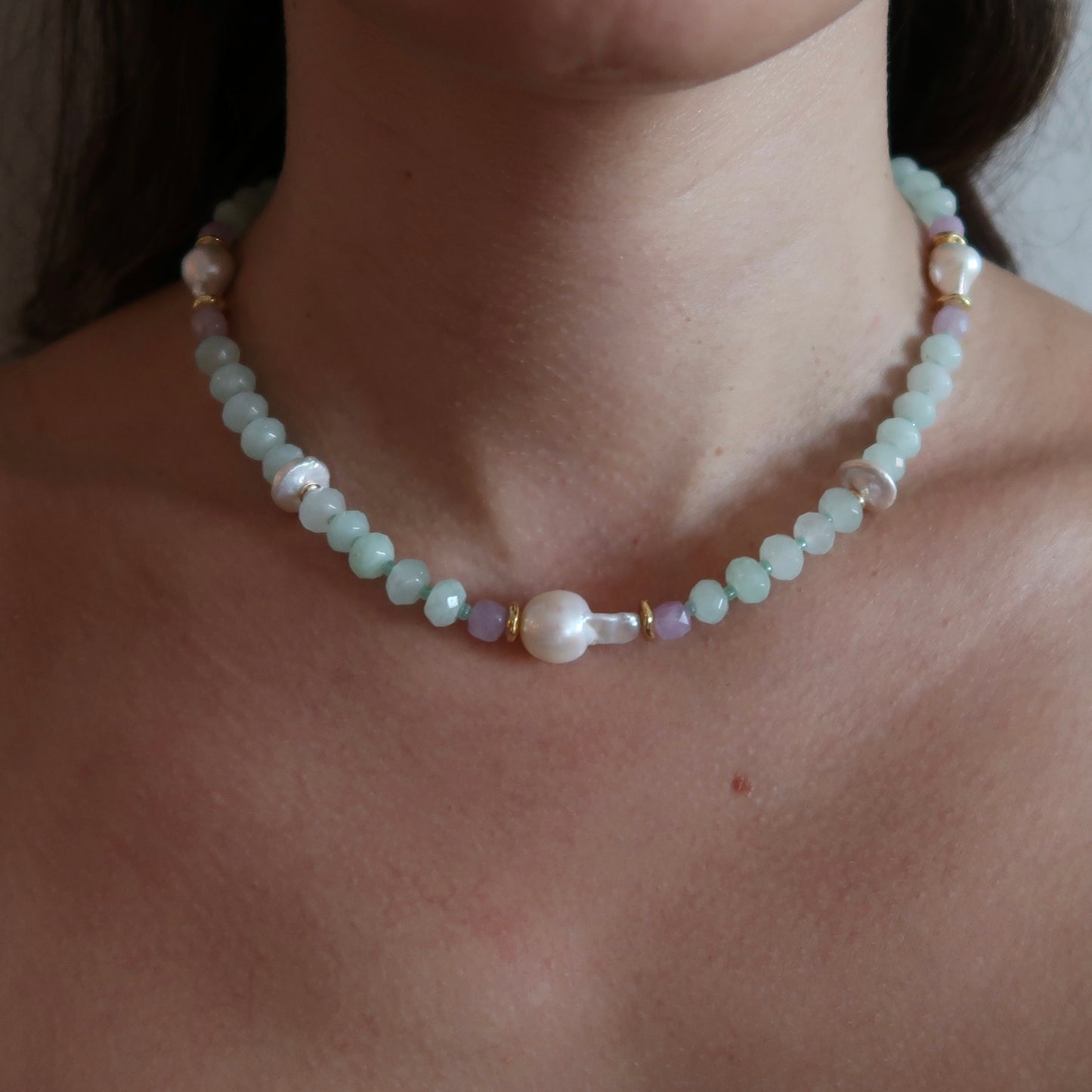 SEA FOAM NECKLACE