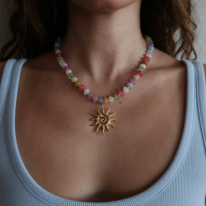 SUNBURST NECKLACE