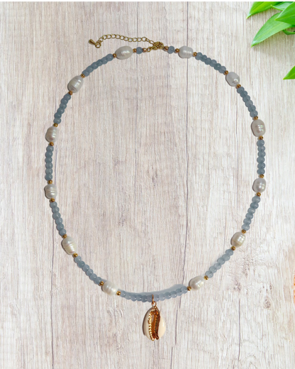 BLUE CRUSH NECKLACE